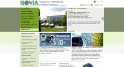 Desktop Screenshot of novia.hu